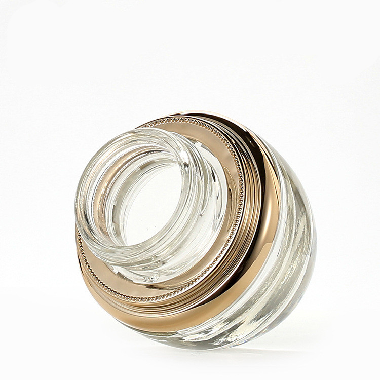 popular attractive cosmetic jars acrylic plastic cosmetic cream jar for serum new style face cream cosmetic jars