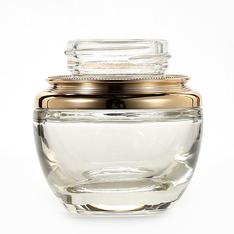 popular attractive cosmetic jars acrylic plastic cosmetic cream jar for serum new style face cream cosmetic jars