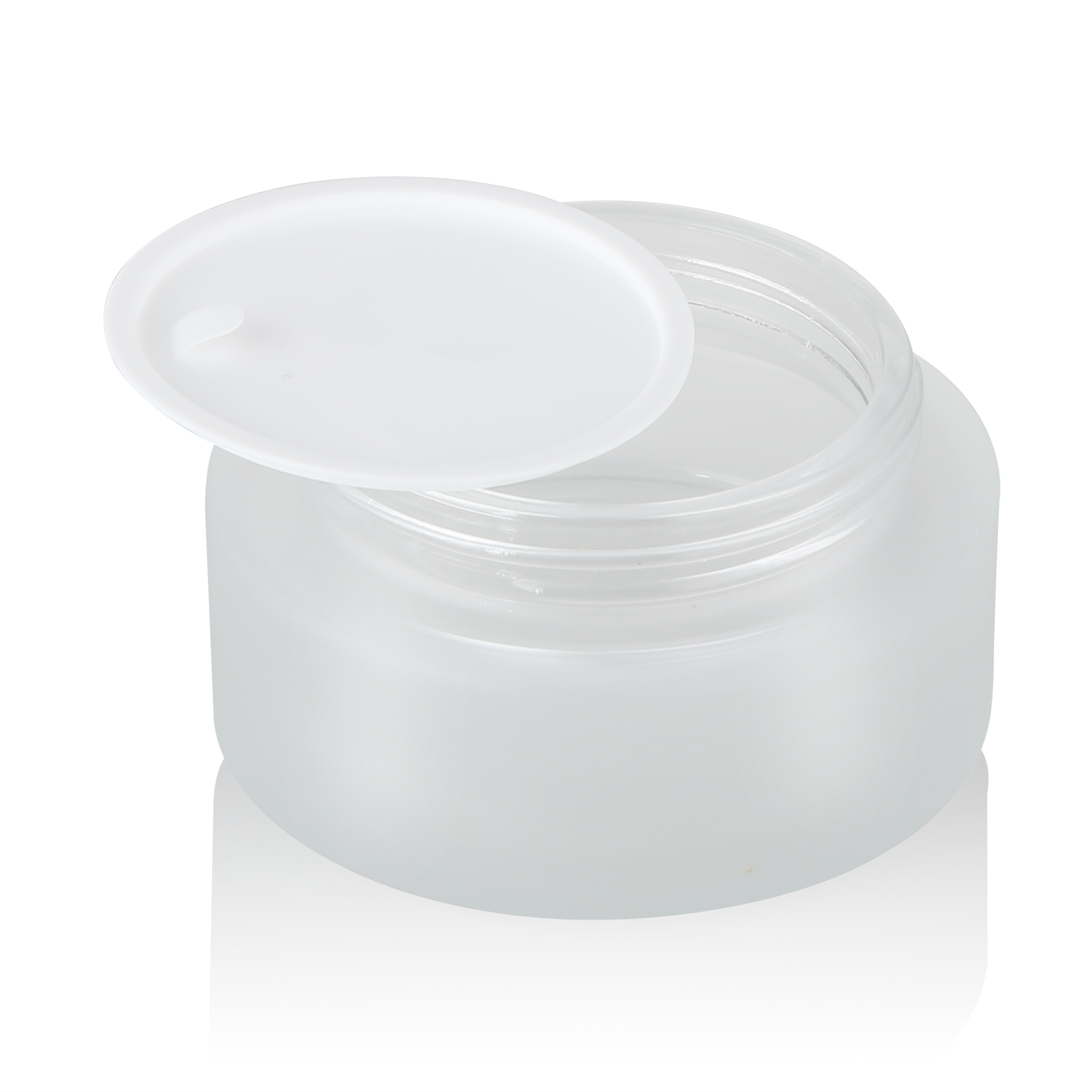popular cosmetic bamboo jars empty cream glass jar wood lid for skincare