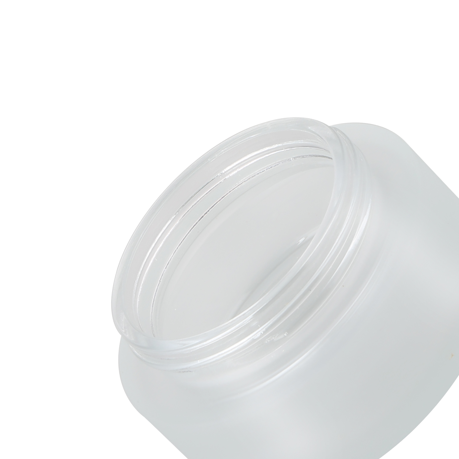 popular cosmetic bamboo jars empty cream glass jar wood lid for skincare
