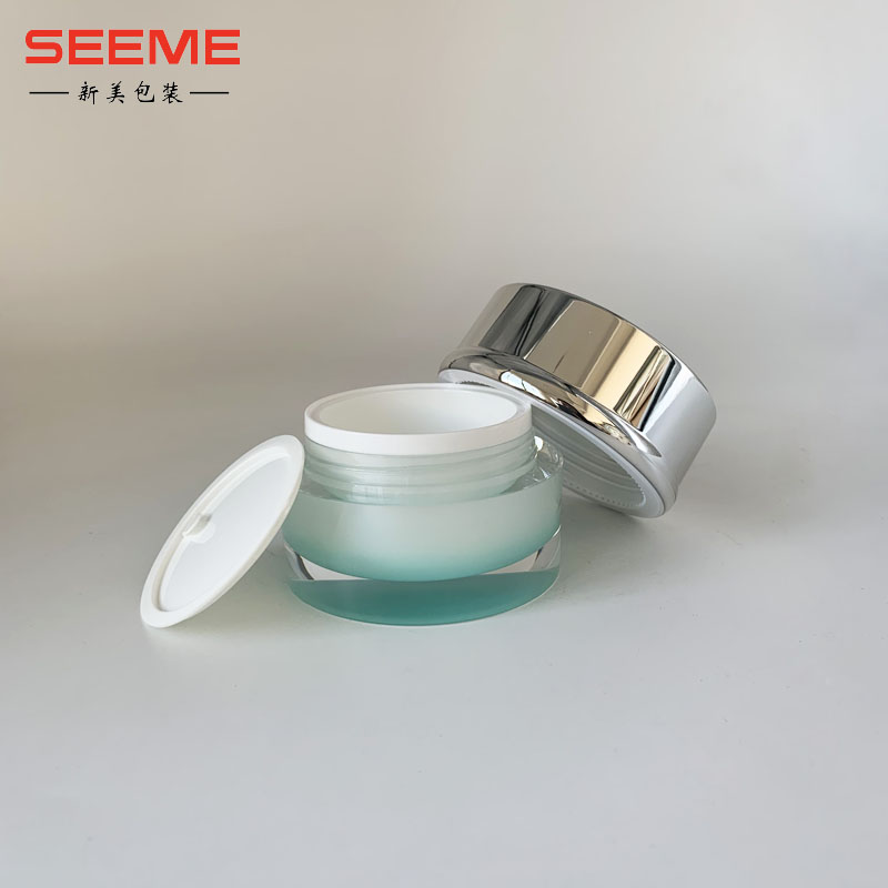popular cosmetic container acrylic cream jar 30g 50g
