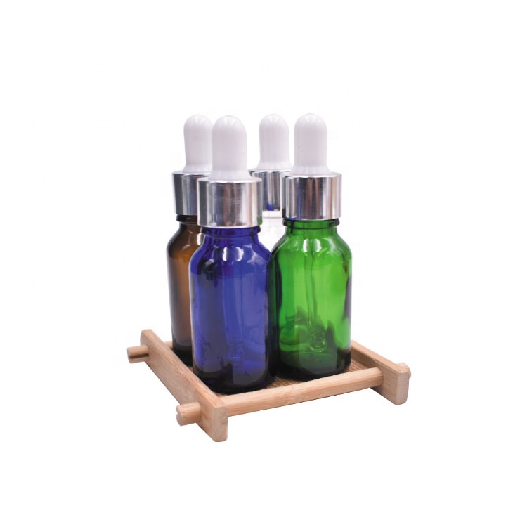 popular essential oil dropper empty 15ml aromatherapy brown serum glass dropper bottles