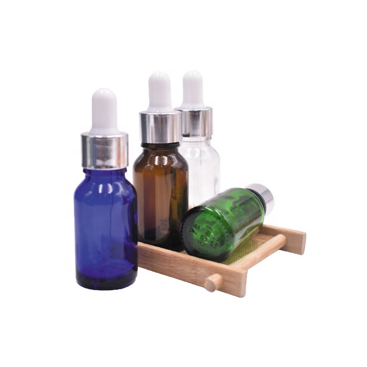 popular essential oil dropper empty 15ml aromatherapy brown serum glass dropper bottles