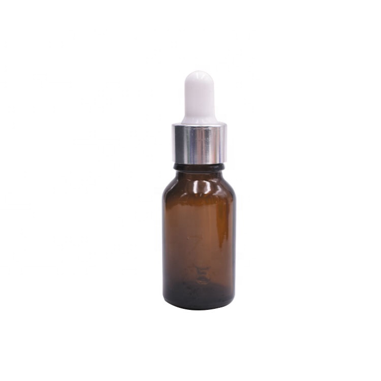 popular essential oil dropper empty 15ml aromatherapy brown serum glass dropper bottles