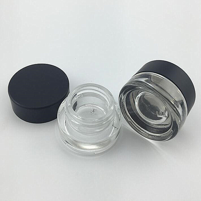 popular nice glass eye cream essential wax jar 3g 5ml 10 ml cosmetic jar