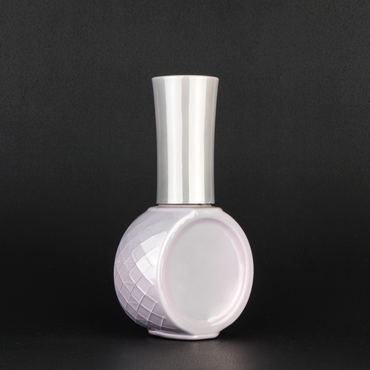 popular sales UV base gel empty glass nail bottle 15ml with special gel cap