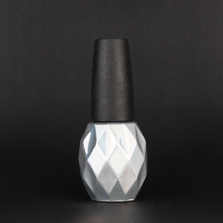 popular sales UV base gel empty glass nail bottle 15ml with special gel cap
