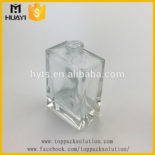 popular square glass mini fancy perfume bottles 30 ml