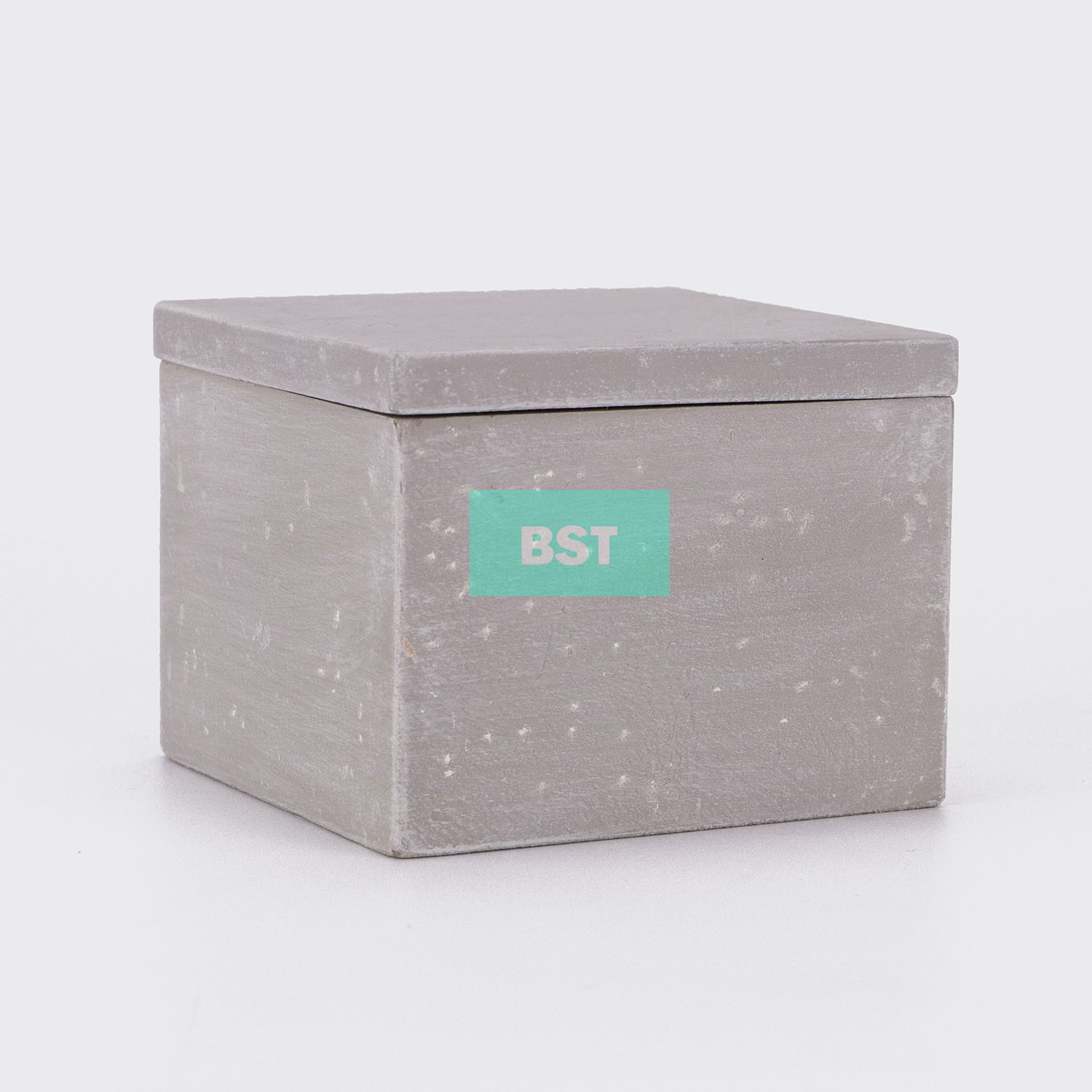 popular waterproof natural concrete storage jar with lid