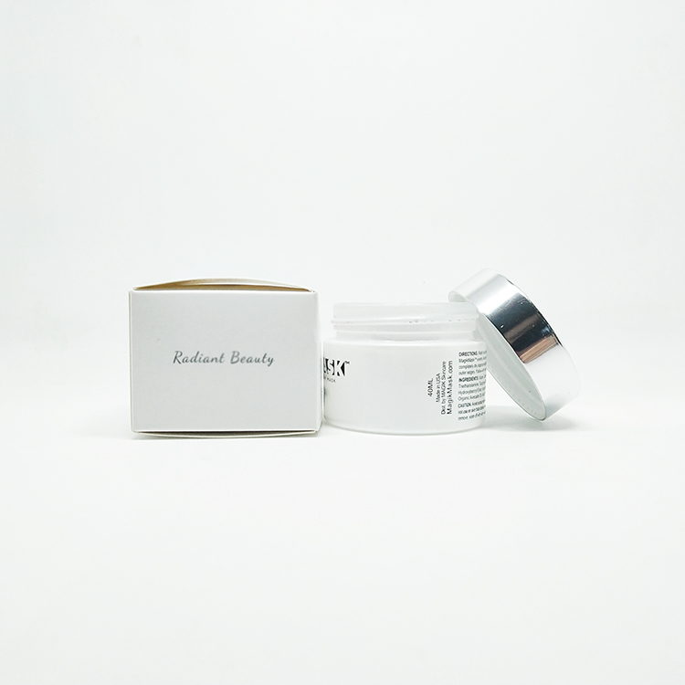 popular wholesale glass cosmetic jars 5g 10g 20g 30g 50g 100g 200g matte frosted amber glass apothecary jars with gold metal lid