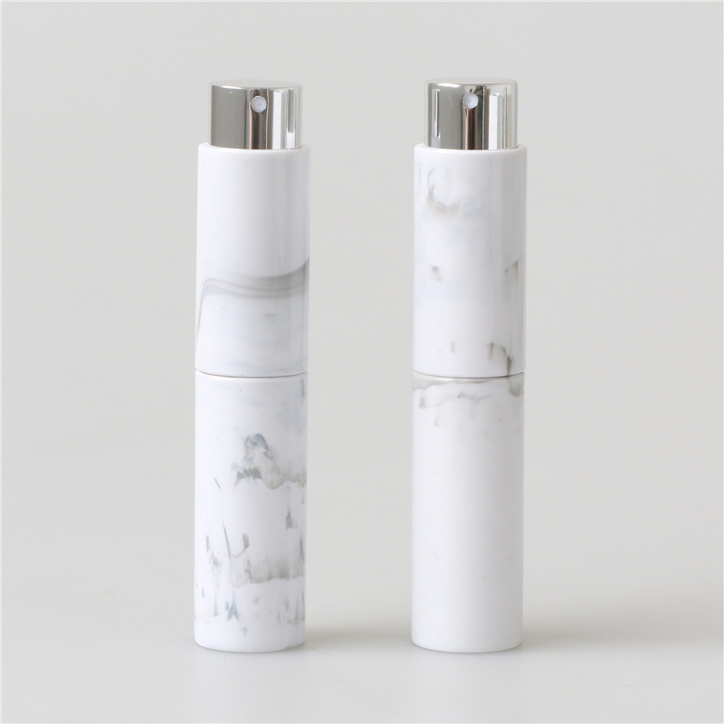 portable 10ml mini travel plastic refillable empty perfume atomizer spray bottle