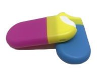 portable 15ml 20ml empty perfume card shape spray bottles plastic card shape 20 ml pocket perfume perfume bottle atomizer