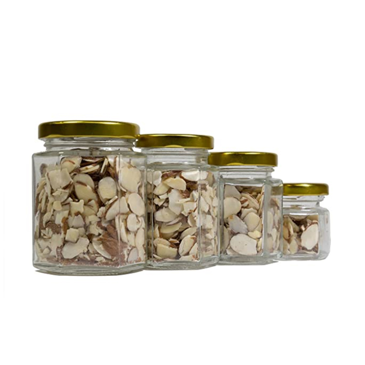 premium Mini Jars With Lids small glass storage jars for kitchen