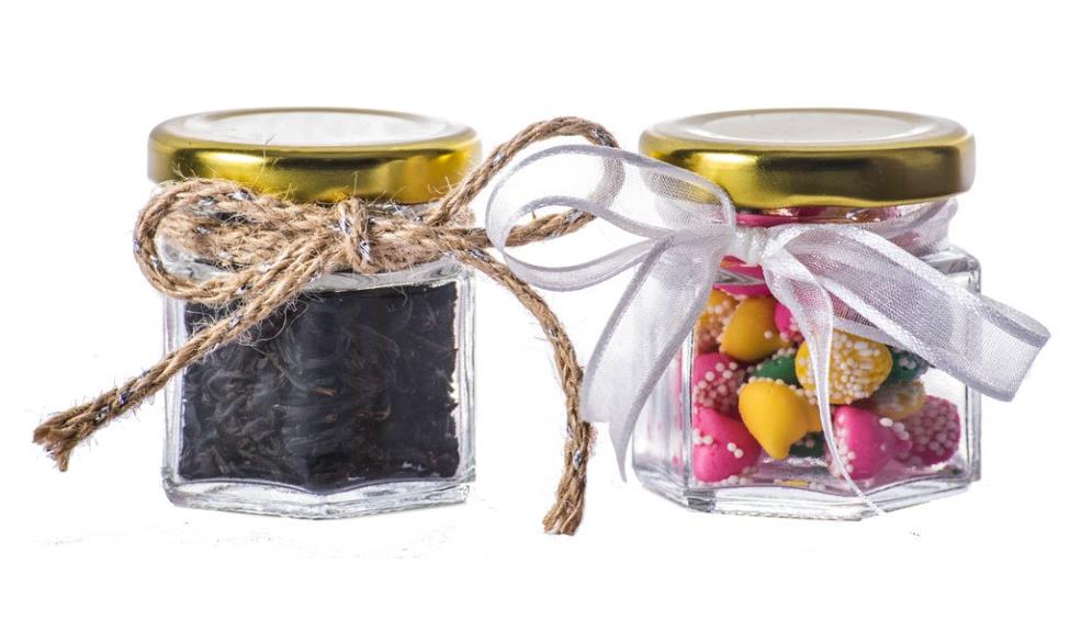 premium Mini Jars With Lids small glass storage jars for kitchen