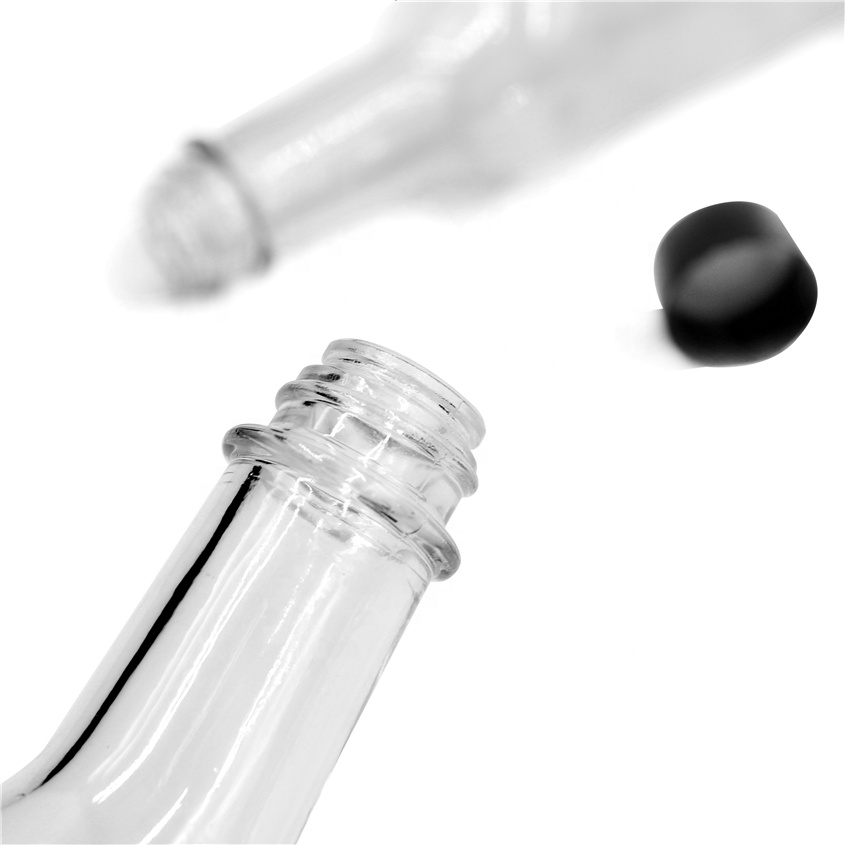premium neat small 148ml 150ml chili sauce clear vinegar flint glass GPI 28-400 24-490 5oz woozy bottle
