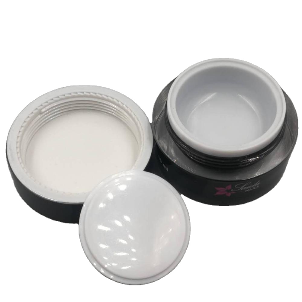 premium packaging luxury black jar cosmetic container cosmetics cream jar acrylic container cream jar