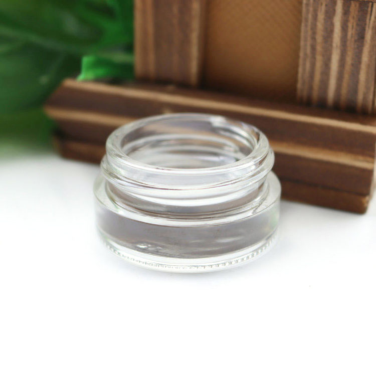premium weed packaging 1gram glass jar with aluminum cap