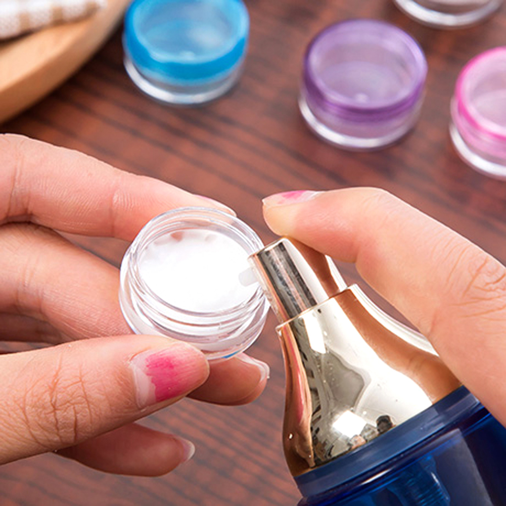price cosmetic plastic acrylic cream jar plastic jar foundation stackable