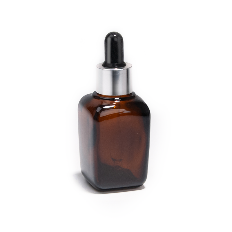 private label 10ml 20ml 30ml 50ml 100ml square glass dropper bottle