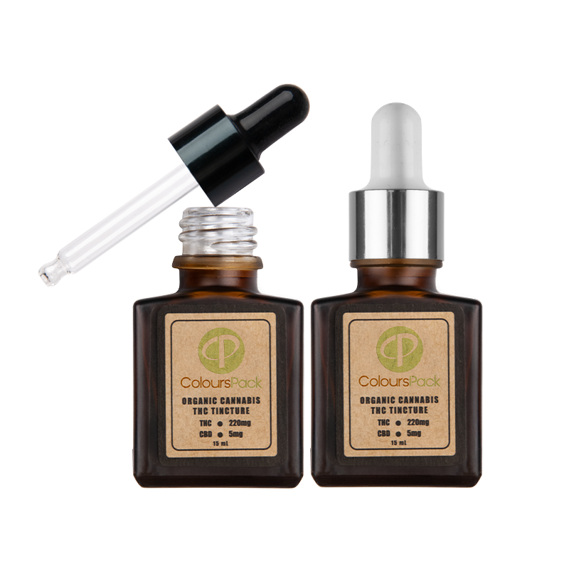 private label 10ml 20ml 30ml 50ml 100ml square glass dropper bottle