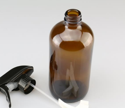 private label 250ml 500ml perfume boston cleanser liquid detergent glass spray bottle with trigger sprayer