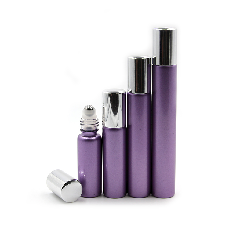 private label 8ml 10ml 12ml gold cap empty refillable glass perfume bottle roll on with cap