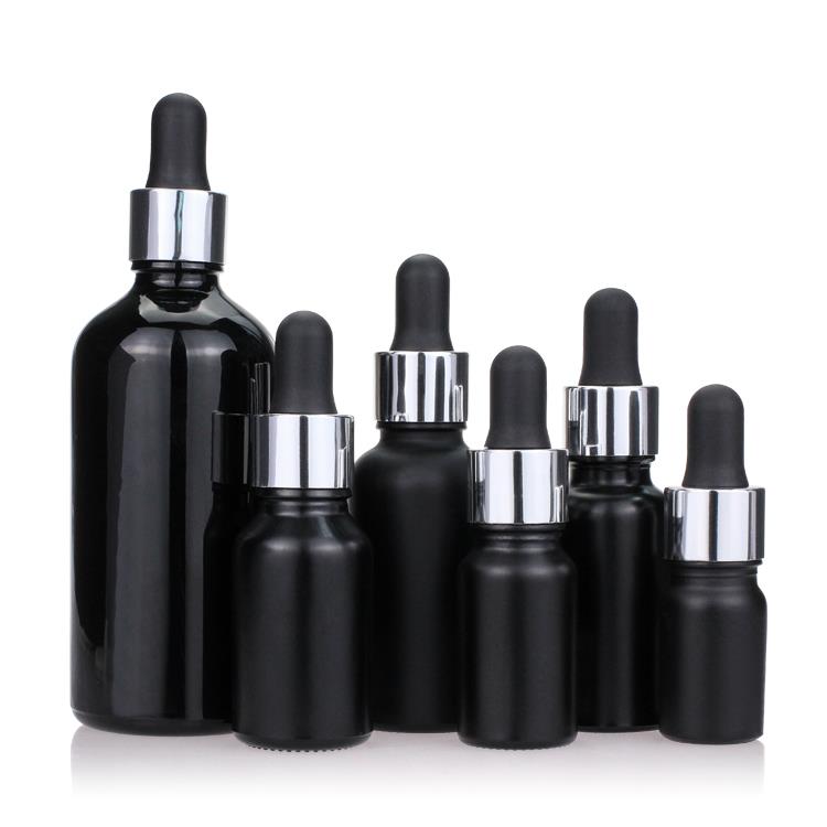 private label empty coloured 10ml glass essential oil beard oil bottles