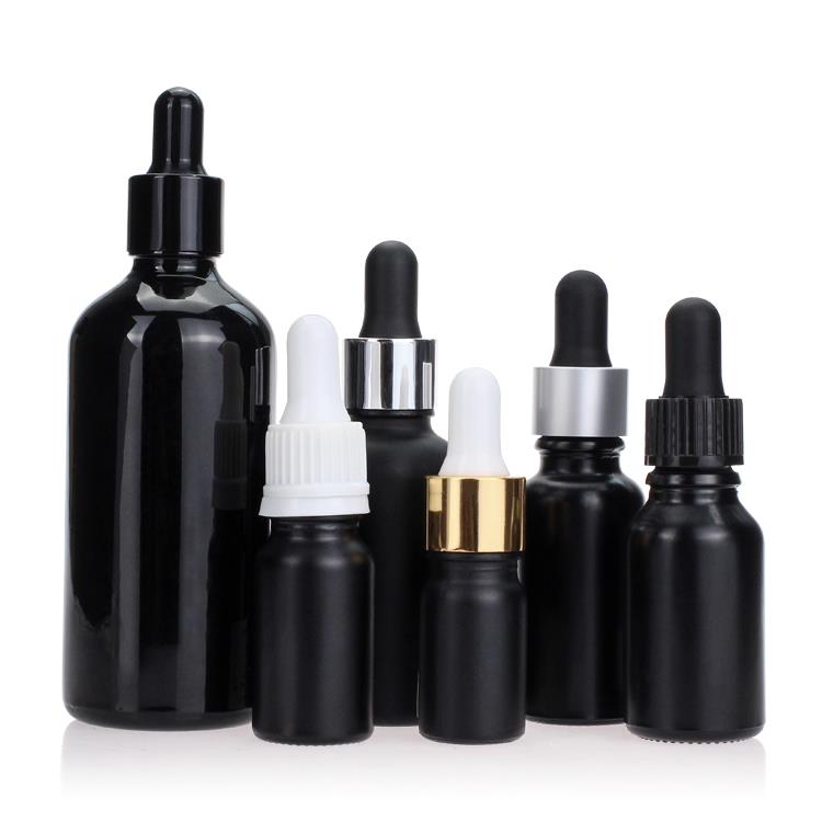 private label empty coloured 10ml glass essential oil beard oil bottles
