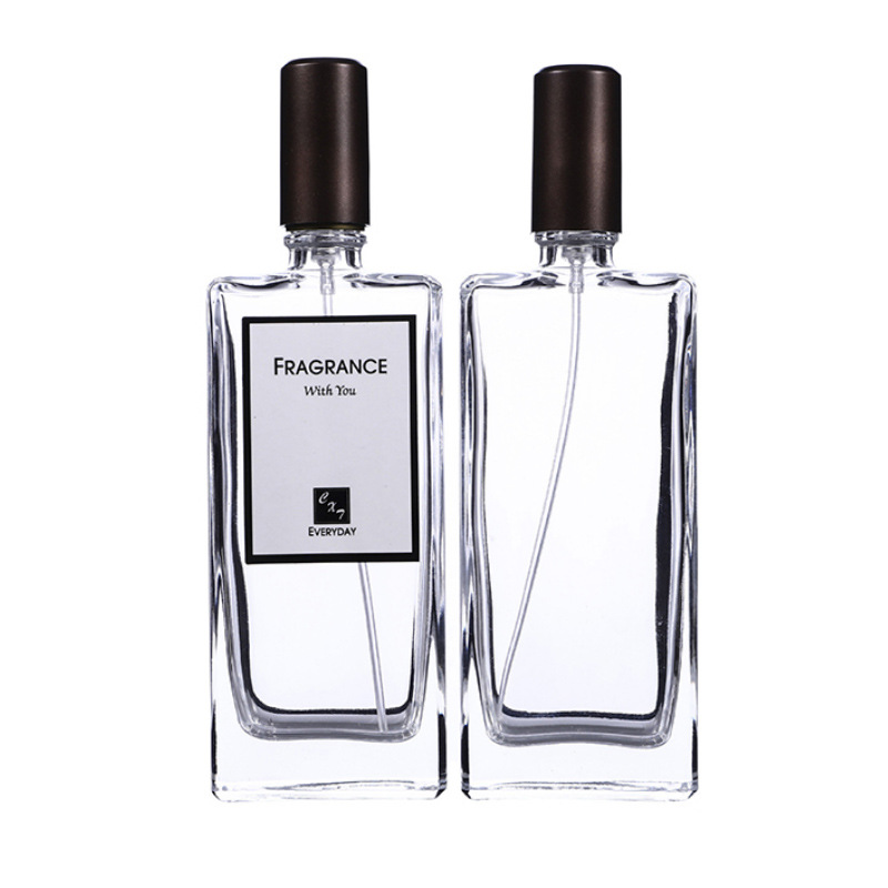 private label shape classic square perfume bottle 50ml