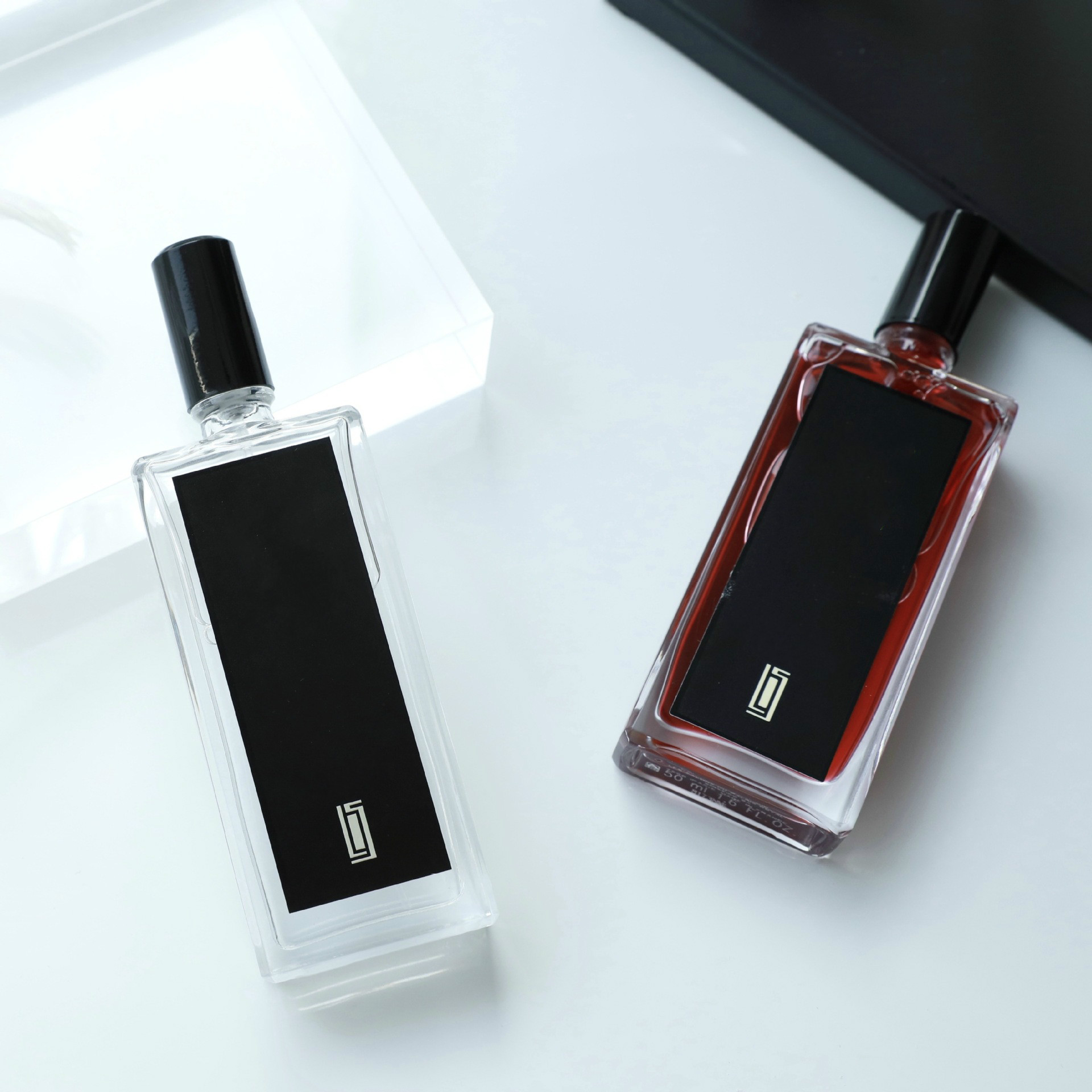 private label shape classic square perfume bottle 50ml