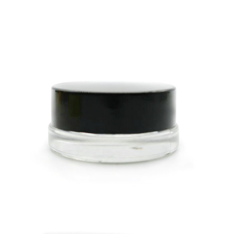professional eyeshadow beauty Cosmetic Clear Jars - 7 ml Clear Glass Jar