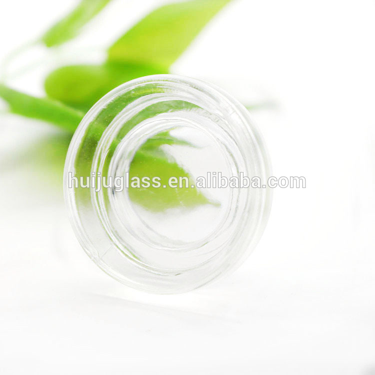 professional eyeshadow beauty Cosmetic Clear Jars - 7 ml Clear Glass Jar