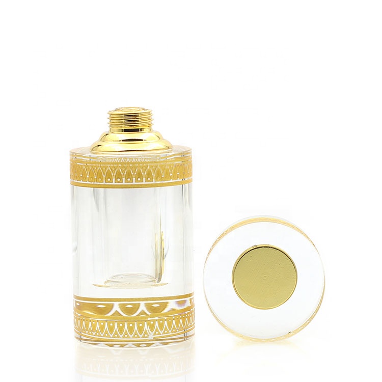 professional glassware manufacturer supply customized design recycled glass perfume bottles