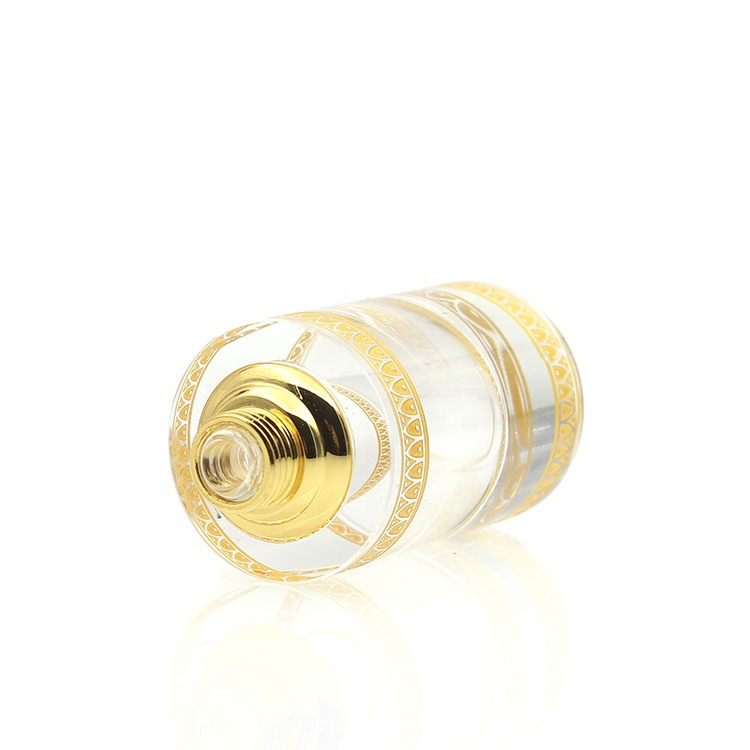 professional glassware manufacturer supply customized design recycled glass perfume bottles