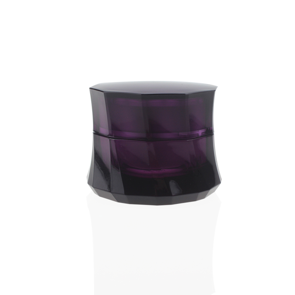 purple 50g cosmetic pot cosmetic jar cream, empty eye cream jar acrylic 50g