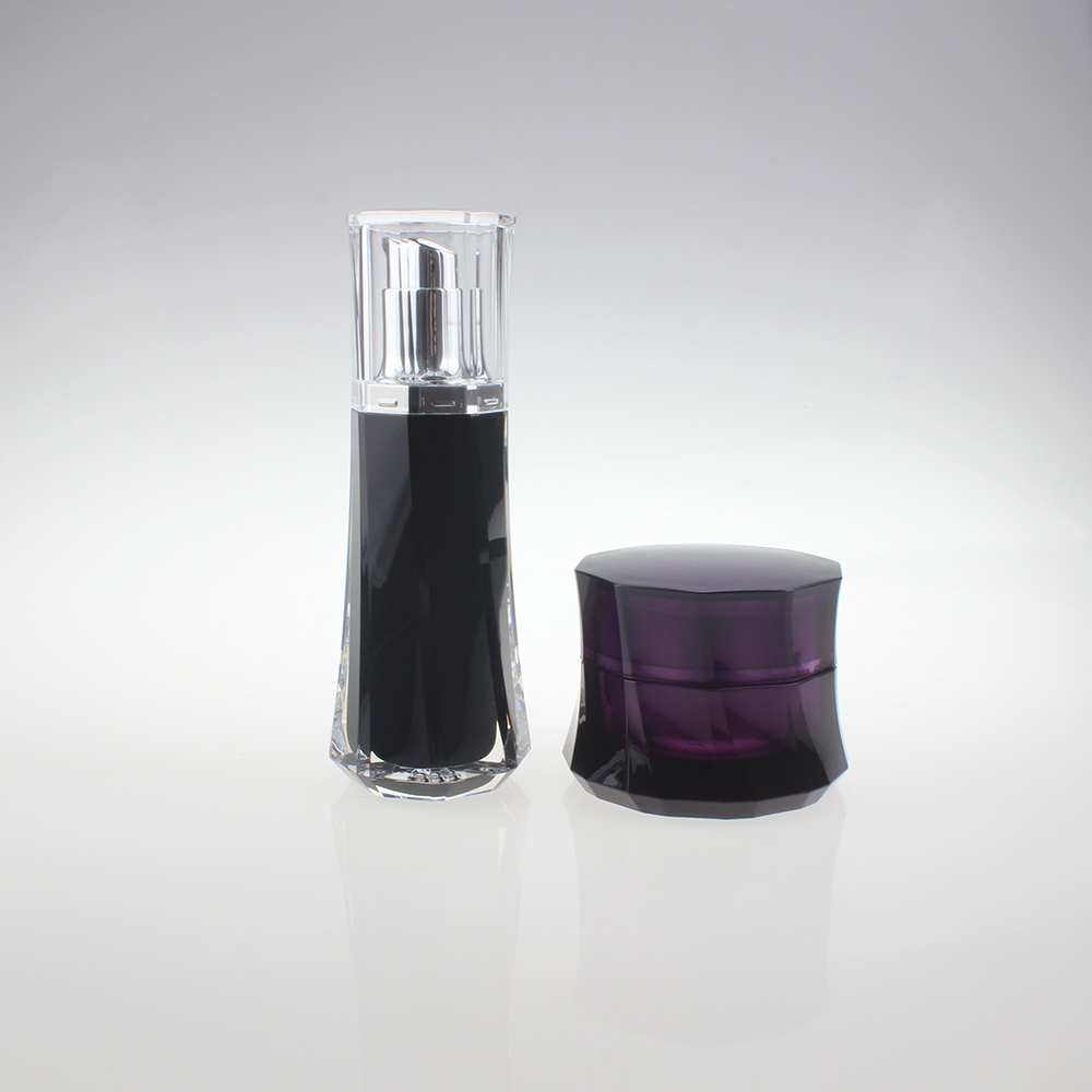 purple 50g cosmetic pot cosmetic jar cream, empty eye cream jar acrylic 50g