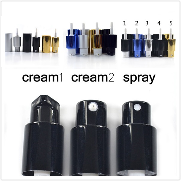 quality cosmetic packaging frosted glass spray pump bottle jar containers