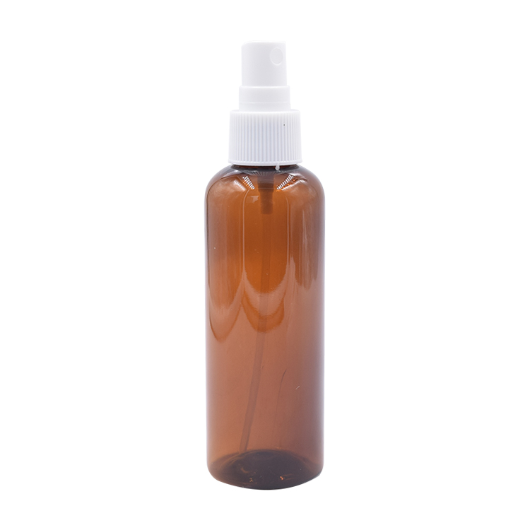quick stock 200ml round shoulder clear plastic fine mist spray diffuser bottle