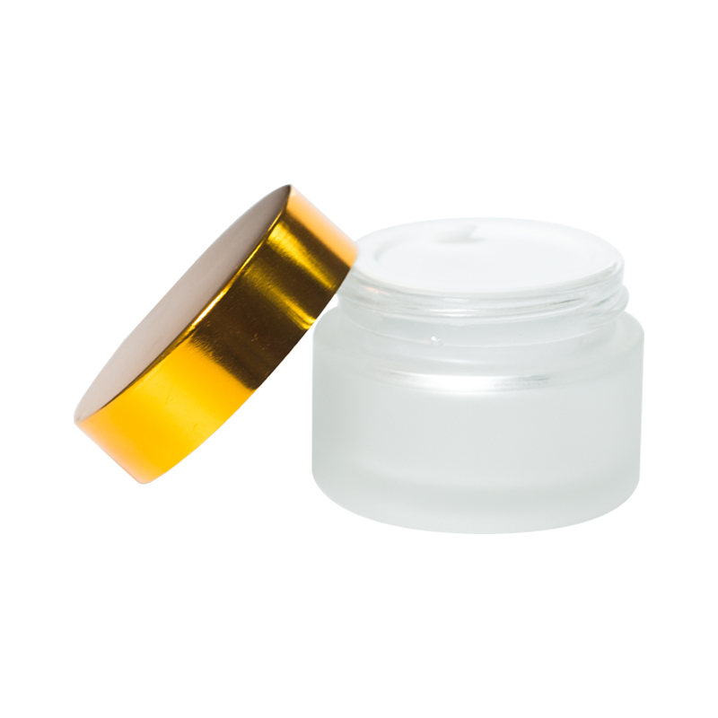 ready goods low price pharmaceutical glass clear 15g 30g 50g cosmetic jar bottle