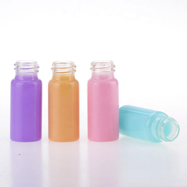 ready ship stocks cosmetic package colorful macaron green/ pink/orange/violet 10ml perfume bottle spray
