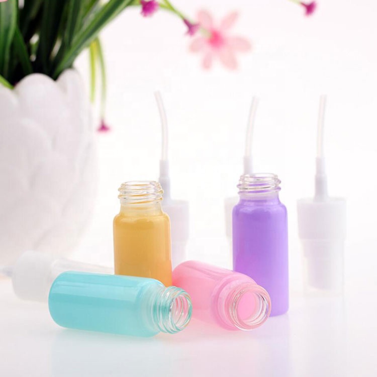 ready ship stocks cosmetic package colorful macaron green/ pink/orange/violet 10ml perfume bottle spray
