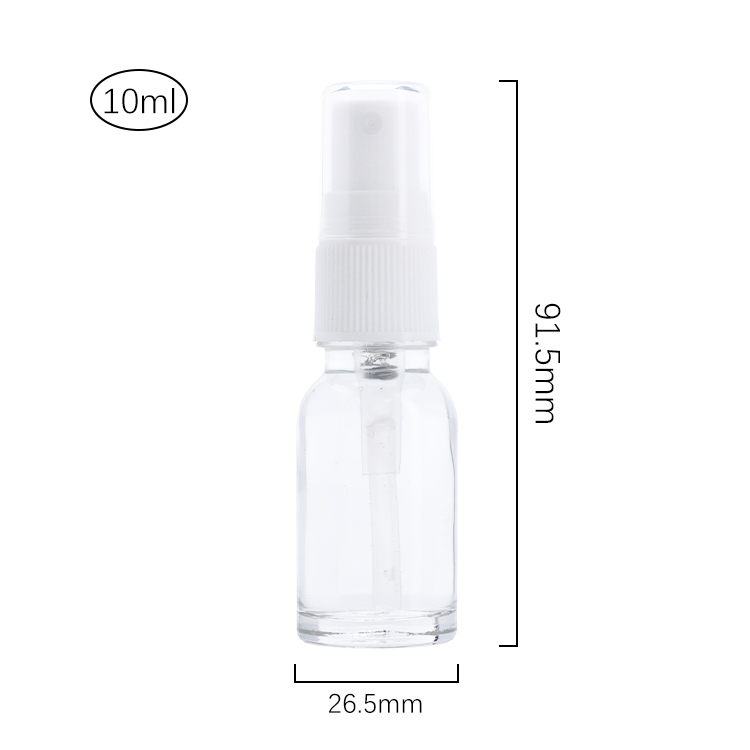 ready to ship 10ml 12ml 15ml factory price in stock clear cosmetic empty glass essential oil dropper bottle