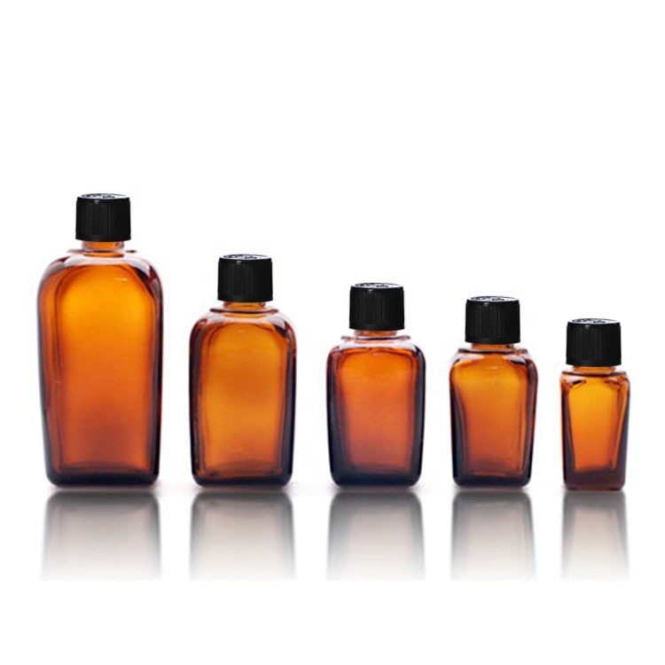 ready to ship 15ml 30ml square bottles amber square glass bottles 50ml 100ml square glass bottles with dropper