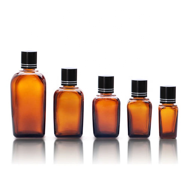 ready to ship 15ml 30ml square bottles amber square glass bottles 50ml 100ml square glass bottles with dropper