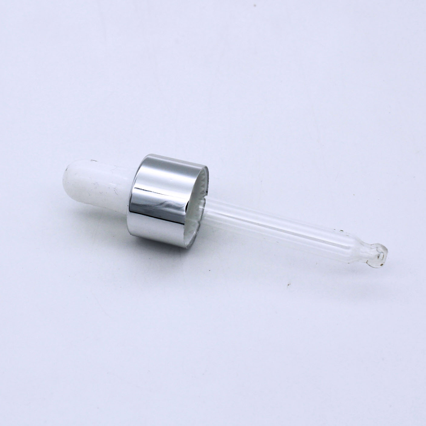 ready to ship refillable empty clear cosmetic essential oil glass dropper bottle 15ml