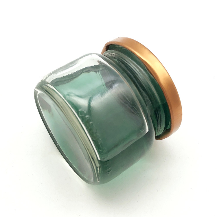 recyclable mini 70ml clear glass jam jar with lid