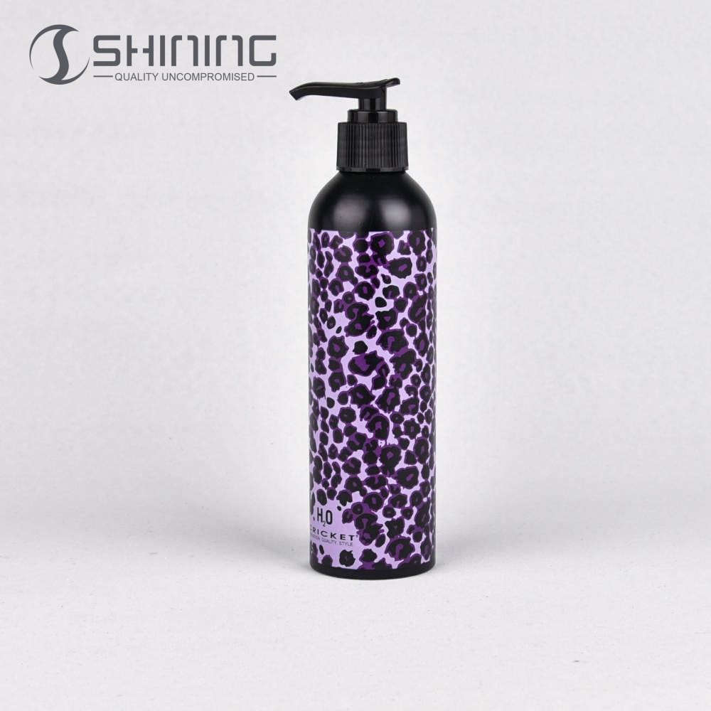 recycled aluminum bottle for lotion 750ml 1L