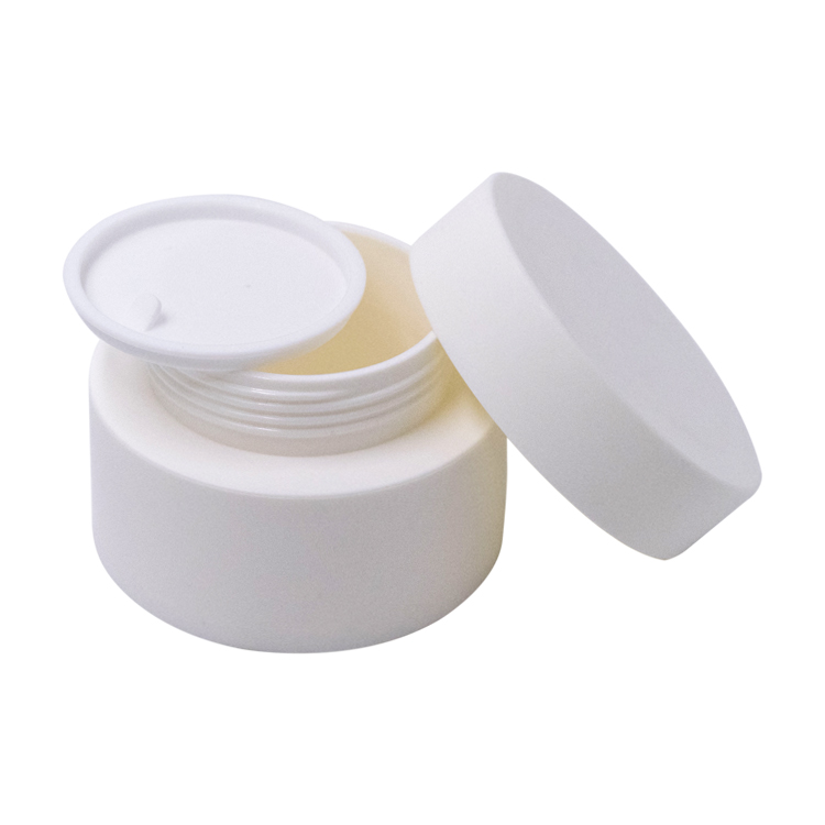 recycled plastic cosmetic jars 3g 5g 10g 15g 30g 50g 80g cosmetic cream jars packaging