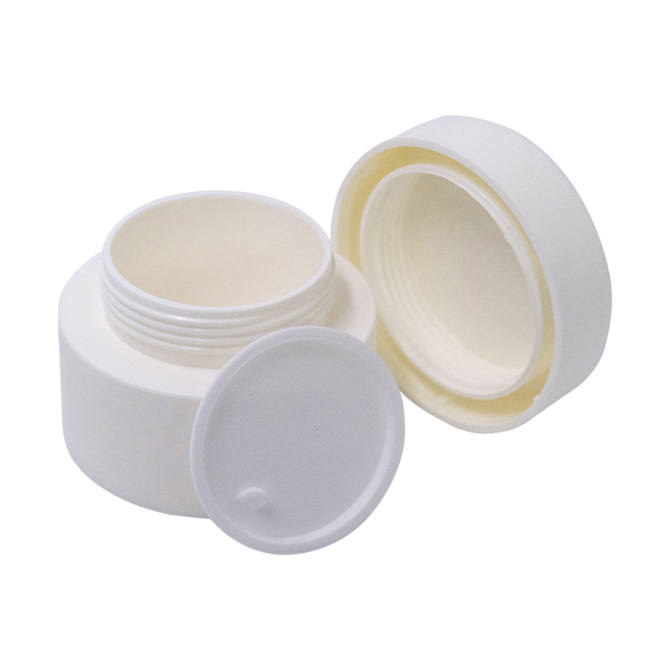 recycled plastic cosmetic jars 3g 5g 10g 15g 30g 50g 80g cosmetic cream jars packaging