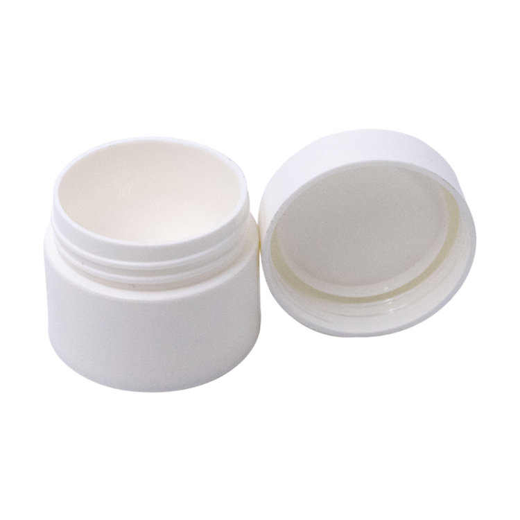 recycled plastic cosmetic jars 3g 5g 10g 15g 30g 50g 80g cosmetic cream jars packaging